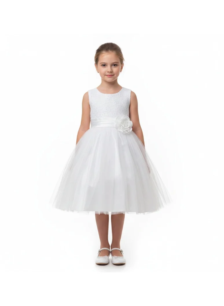 D'Daniela Tulle Ballgown Dress